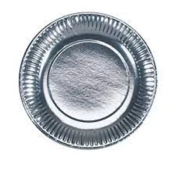 Silver Foil Paper Plates